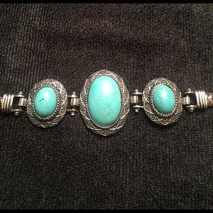 Turquoise fashion bracelet
