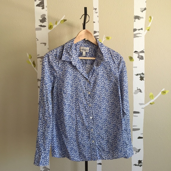 PRICE⬇️ J.Crew Liberty London Glenjade Button Down