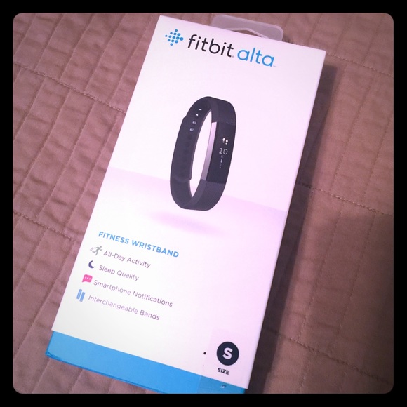 Small black Fitbit Alta