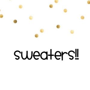Sweaters!
