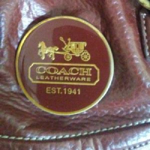 Coach tote bag X Large purple