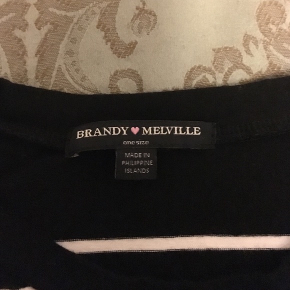 Brandy Melville T-Shirt Stripe Dress - Picture 2 of 2