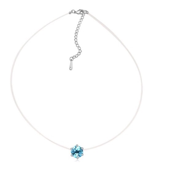 Crystal chokers pink only - Picture 3 of 3