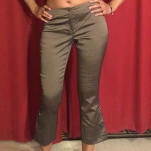 Kookai crop pants nice fabric and accents