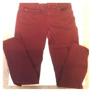 💋FINAL PRICE💋Wine fall denim jeans