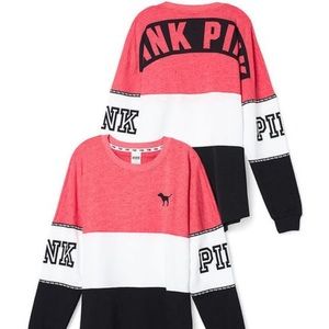 PINK ColorBlock Crew