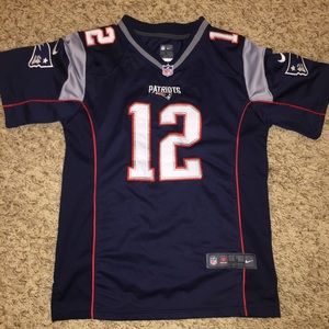 Nike Tom Brady NE Patriots Stitched Youth Jersey