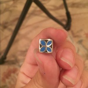 Blue Pandora Charm