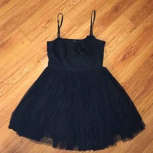 Short black dress
