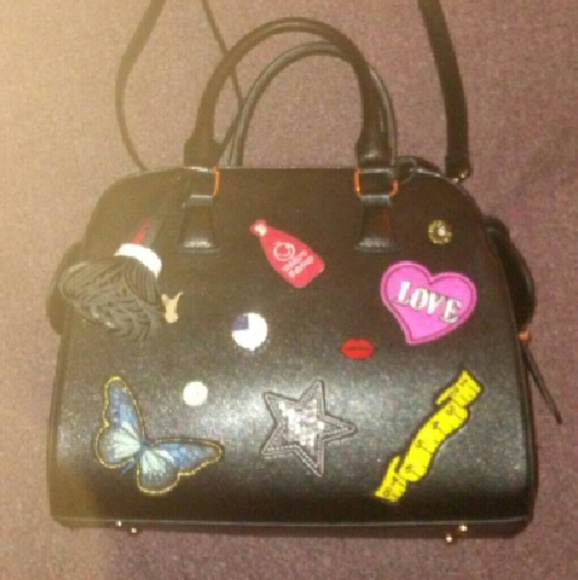 Large black tote all leather New