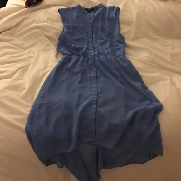 Forever 21 Blue High Low Dress