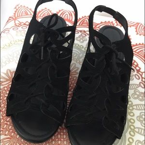 Christian Siriano for Payless Black Veda Sandals