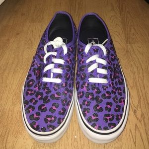 Animal print Vans shoes