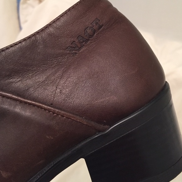 Naot brown leather ankle boots - Picture 4 of 4