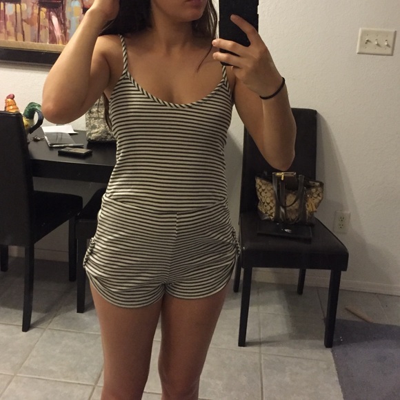 Cute stripped onsie!