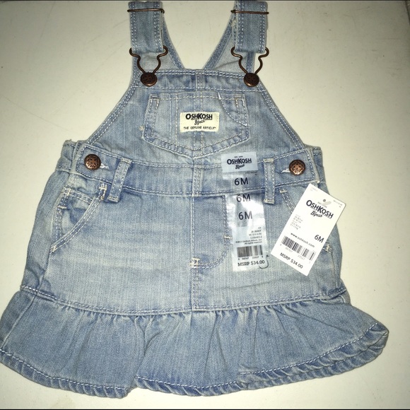 OshKosh B'gosh Other - Osh Kosh Skirt Overalls NWT 6 months