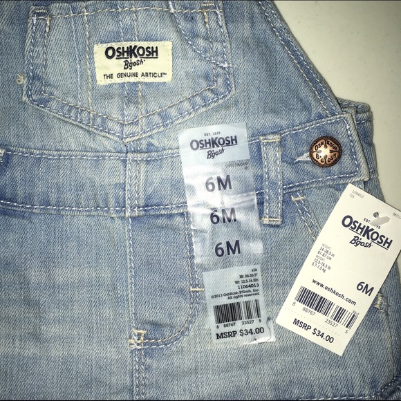 Osh Kosh Skirt Overalls NWT 6 months - Picture 2 of 3