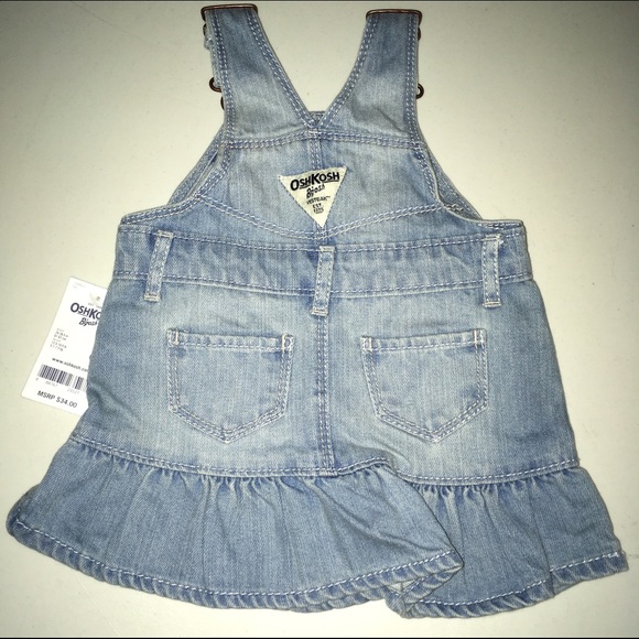 Osh Kosh Skirt Overalls NWT 6 months - Picture 3 of 3