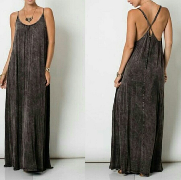 Grey Maxi Dress