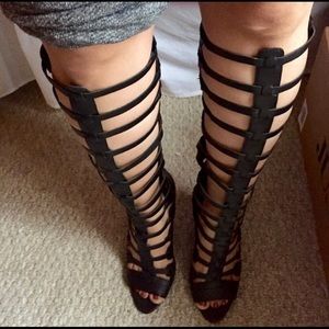 Today ONLY!!! Price drop! Gladiator boots.