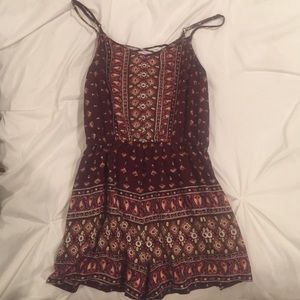 Patterned romper Angie brand