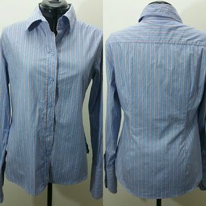 Light blue MODA International button down M