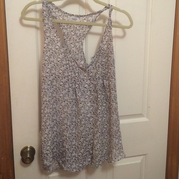 Button down tank top
