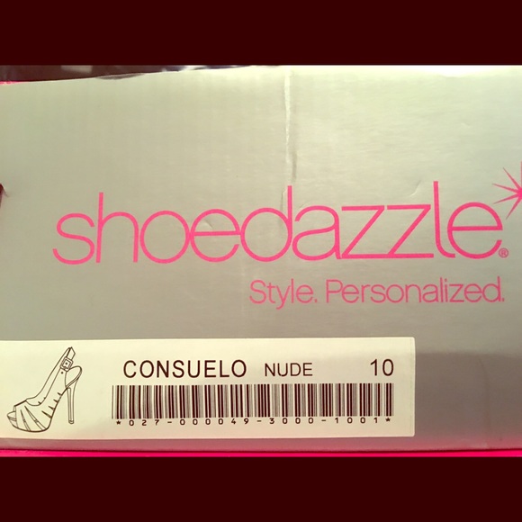 Shoedazzle/Consuelo in Nude/ Sz 10
