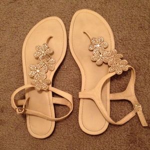 Classy Tan Sandals