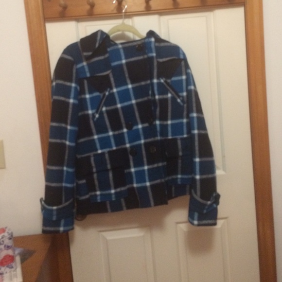 Plaid coat