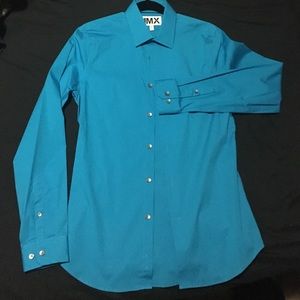 EXPRESS 1MX Extra Slim Fit Dress Shirt