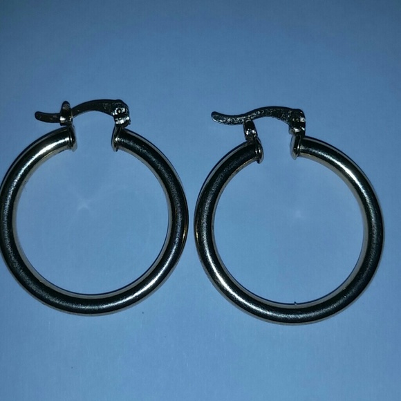 14k gold hoops