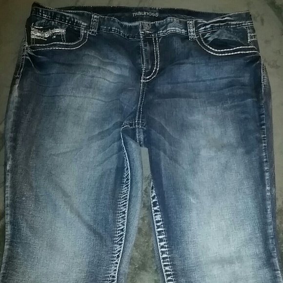 Maurices size 24 skinny jeans