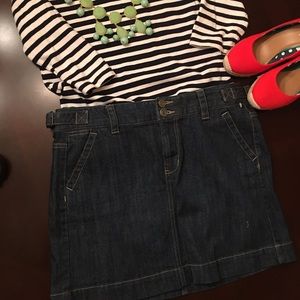 Gap jean skirt