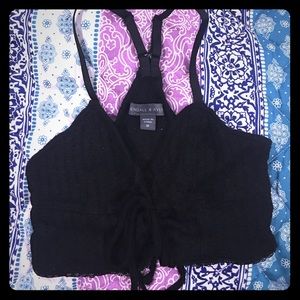 Kylie and Kendall crop top