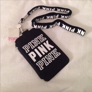 ISO: vs PINK lanyard id case