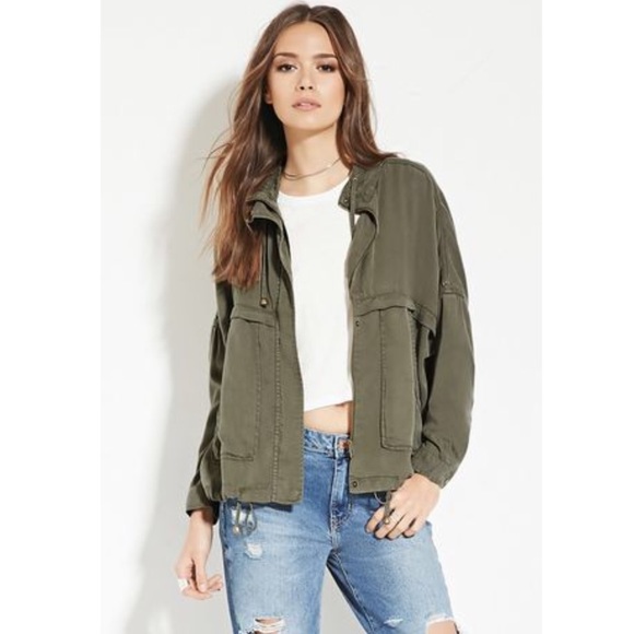 Forever 21 utility jacket