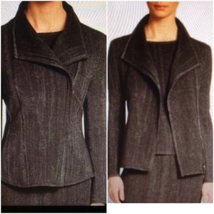 SALE Akris Punto Melange Moto Jacket