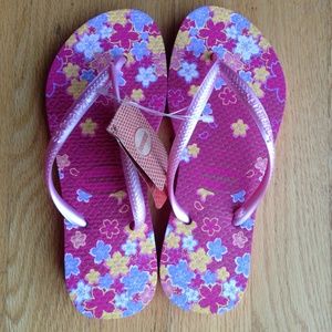 Havaianas Girls Flip Flops Sz 1/2 Child NWT