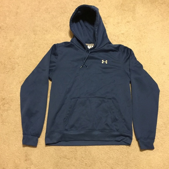 Navy Blue Under Armor Sweatshirt Women's Medium