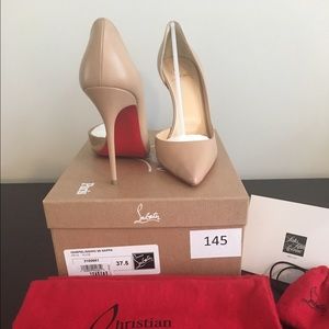 Christian Louboutin Iriza Half D'orsay Pumps