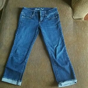 Crop american eagle jeans