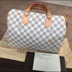 Louis Vuitton Azur Speedy