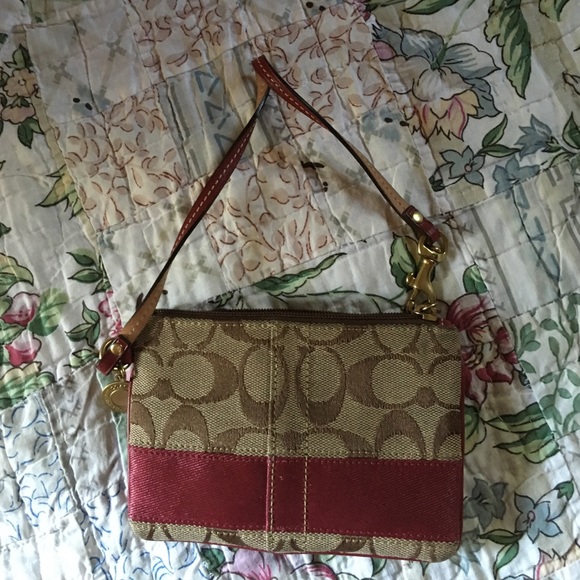 Coach wristlet
