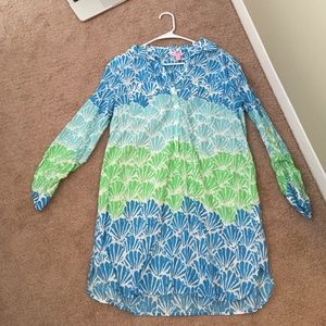 Lilly Pulitzer beach cover up