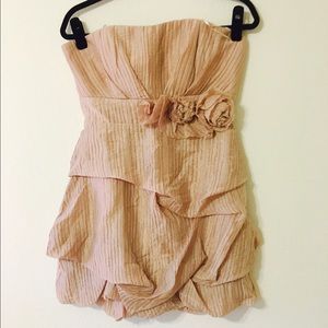 MaxandCleo strapless Champagne Dress