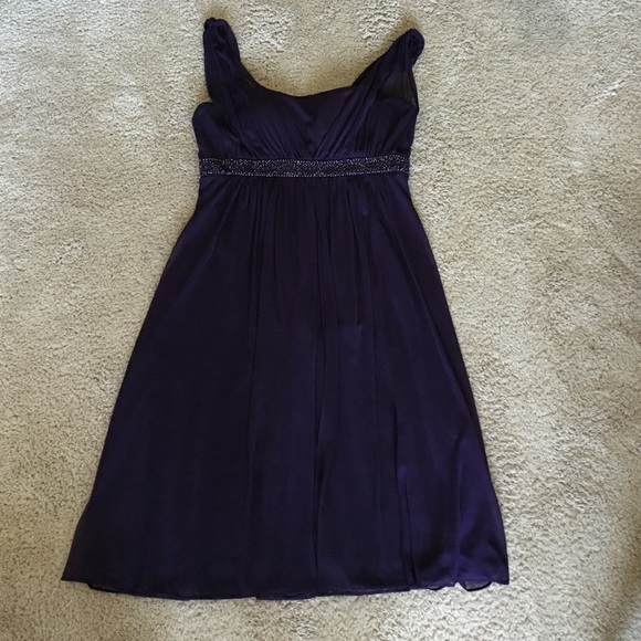 Purple holiday dress