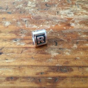 Pandora Letter R Charm
