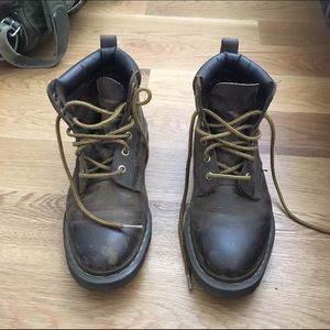 Dr. Marten Brown Leather Boots