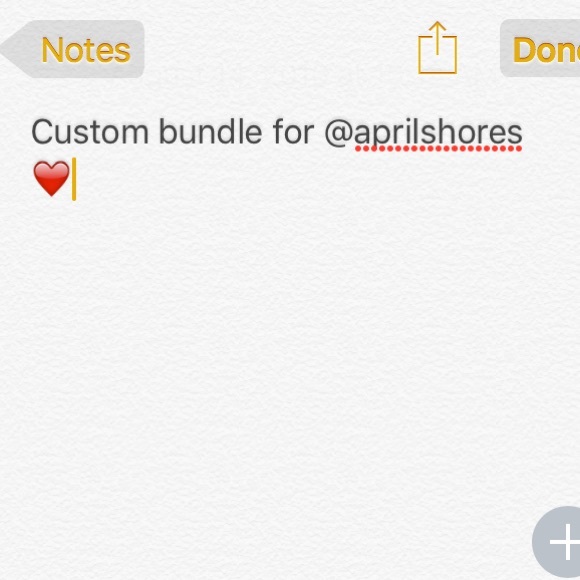 CUSTOM BUNDLE